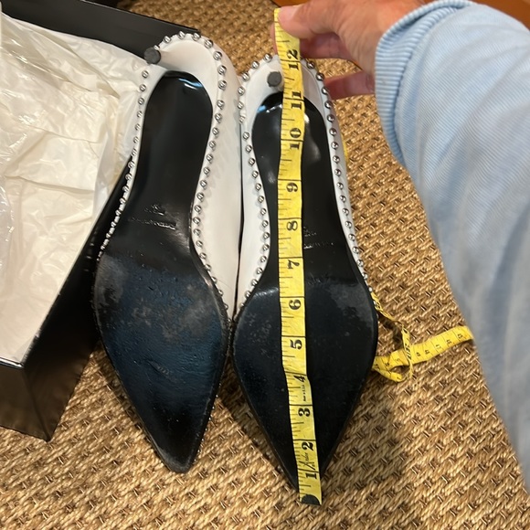 Alexander Wang White low calf booties with kitten heels - Picture 11 of 11